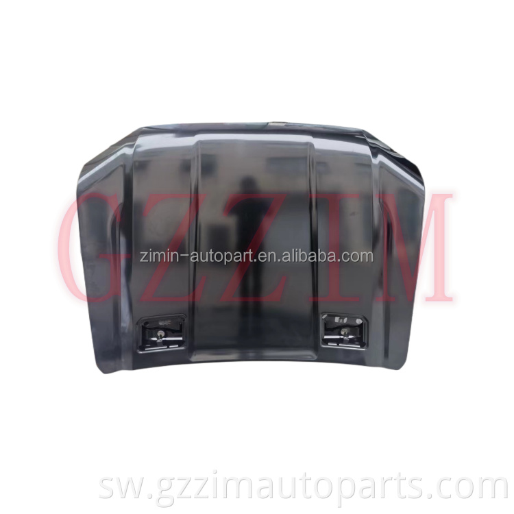 Car Accessories Black Stainless Aluminium Alloy Hood Used For Ranger  T9 2022 Upgrade To Raptor Style